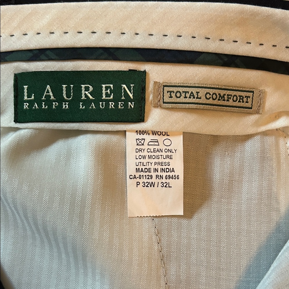 Polo Ralph Lauren Classic Black Dress Pants - Picture 5 of 5